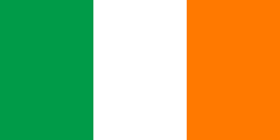 Ireland flag vector - country flags