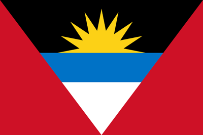 vlag van Antigua en Barbuda - Origineel