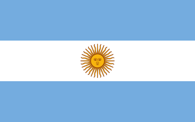 阿根廷国旗剪贴画-免费下载