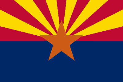 Flagge von Arizona - Original