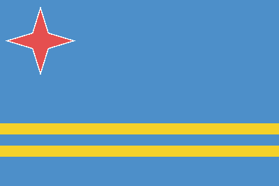 Flagge von Aruba - Original