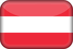 Vlag van Oostenrijk - 3D