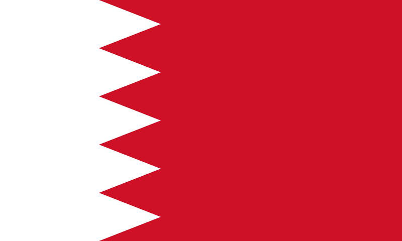Set complet drapeau Bahrein