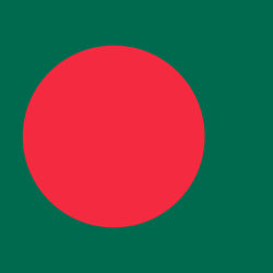 Drapeau du Bangladesh - Carré