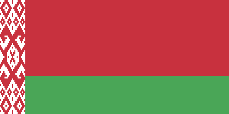 Set complet drapeau Biélorussie