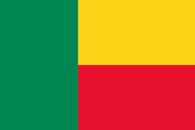 Benin flag package
