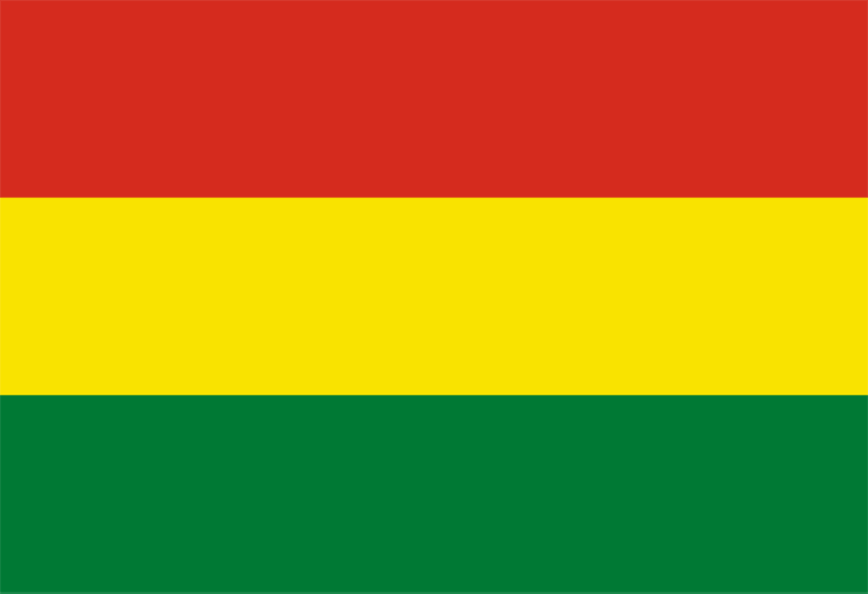 Set complet drapeau Bolivie