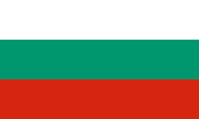 Flagge von Bulgarien - Original