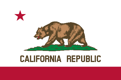 Flagge von Kalifornien - Original