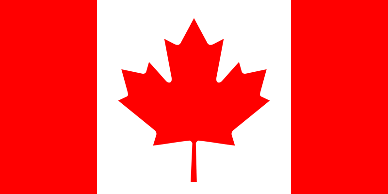 Kanada Flagge Paket