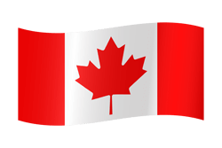 Flag of Canada - Waving