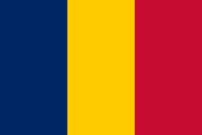 Flagge des Tschad - Original