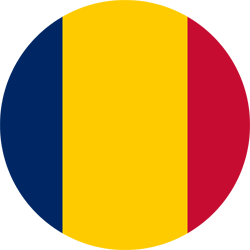 Flag of Chad - Round