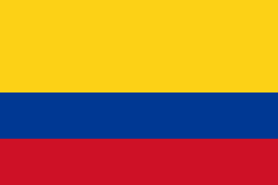 Colombia flag icon - Country flags
