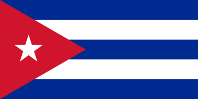 Drapeau de Cuba - Original