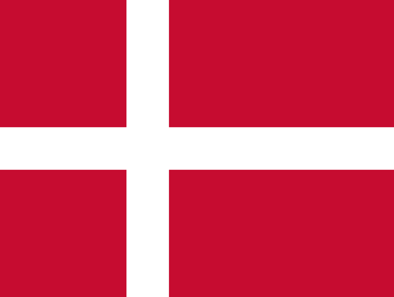 Denmark flag package