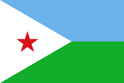Vlag van Djibouti - Origineel