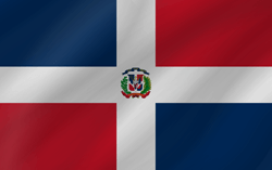 Vlag van de Dominicaanse Republiek - Golf