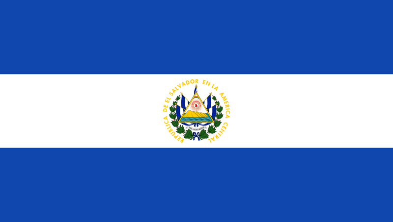 El Salvador Flagge Paket