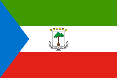 Flagge von Äquatorial-Guinea - Original