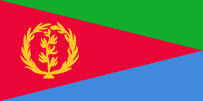 Flagge von Eritrea - Original