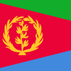 Eritrea flag coloring