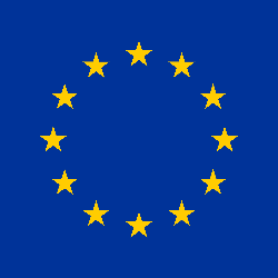Drapeau l’Europe icone