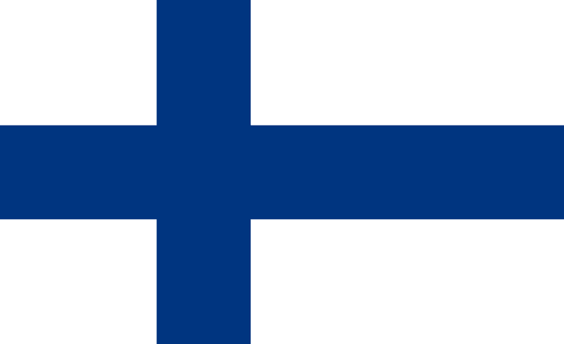 Finland flag package