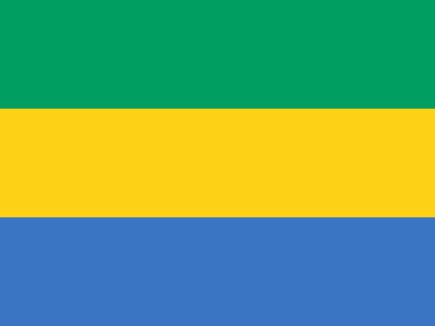 Vlag van Gabon - Origineel