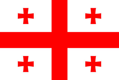 Flagge von Georgien - Original