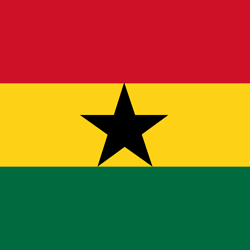 Flagge Ghana