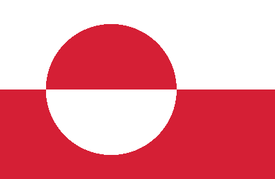 Flagge von Grönland - Original
