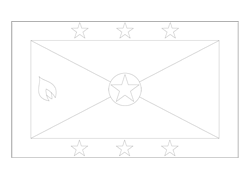 Vlag van Grenada - A3
