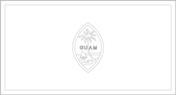 Flagge von Guam - A3