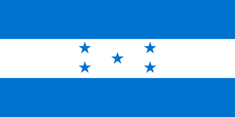 Set complet drapeau Honduras