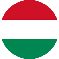 Flagge von Ungarn - Kreis
