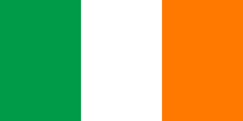 Irland Flagge Paket