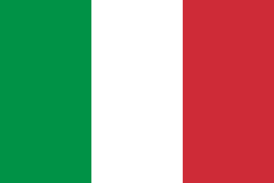 Flagge von Italien - Original