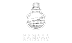 Drapeau du Kansas - A3
