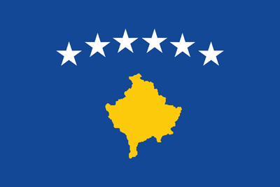 Flagge des Kosovo - Original