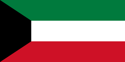 Vlag van Koeweit - Origineel