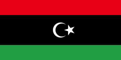 Flagge von Libyen - Original