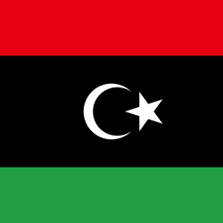 Flagge Libyen