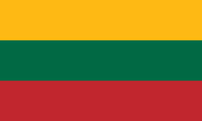 Flagge von Litauen - Original