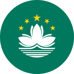 Vlag van Macau - Rond