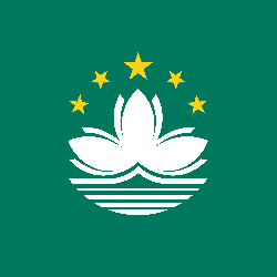 Vlag van Macau - Vierkant