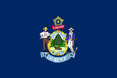 Vlag van Maine - Origineel