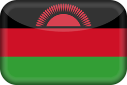 Flag of Malawi - 3D