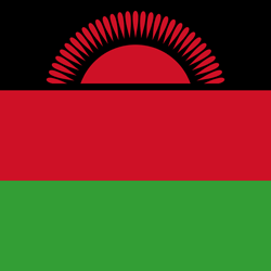 Malawi flag coloring