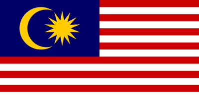 Flagge von Malaysia - Original